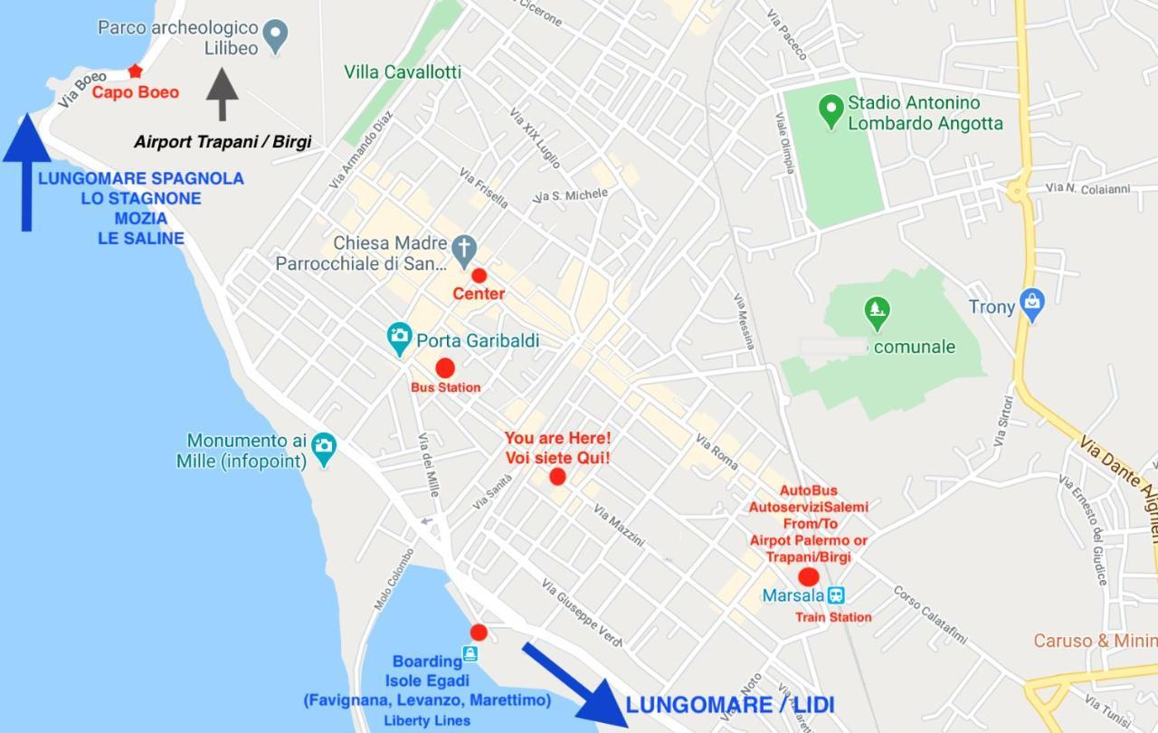 Hotel Le Margherite - Casa Vacanze Marsala Zewnętrze zdjęcie